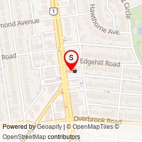 Exxon on Chamberlayne Avenue, Richmond Virginia - location map