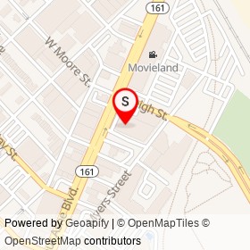 Cort Furniture Rental on North Arthur Ashe Boulevard, Richmond Virginia - location map