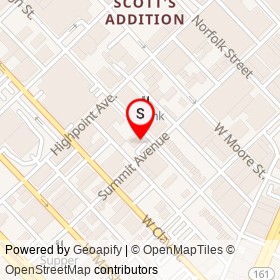 Lucky AF: Asian Fusion & Sushi on West Leigh Street, Richmond Virginia - location map