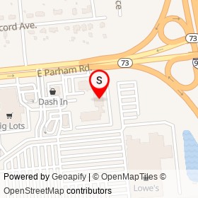 Quality Inn North on East Parham Road,  Virginia - location map