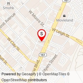 Fat Dragon Chinese Kitchen & Bar on West Leigh Street, Richmond Virginia - location map