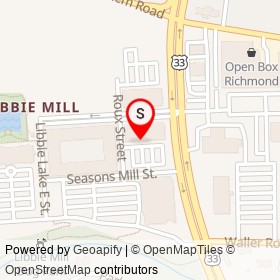 Midtown Design Gallery on Libbie Mill East Boulevard, Lakeside Virginia - location map
