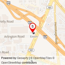 Check In Express on Arlington Road, Richmond Virginia - location map
