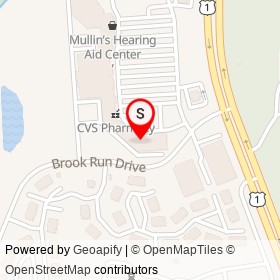 Brook Run Vision Center on Brook Road, Lakeside Virginia - location map
