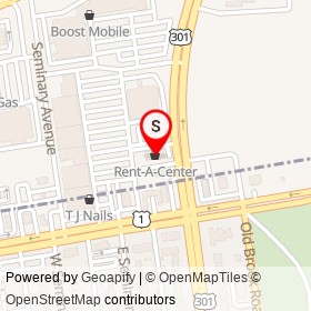 Rent-A-Center on Chamberlayne Road, Lakeside Virginia - location map