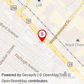 7-Eleven on Westmoreland Street, Richmond Virginia - location map