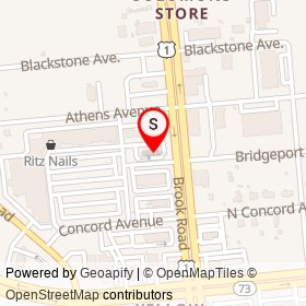 KFC on Brook Road, Glen Allen Virginia - location map