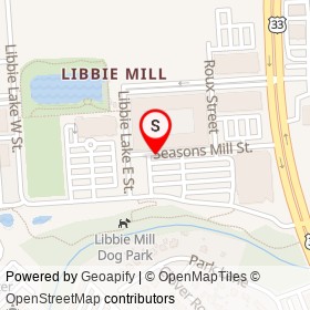 Libbie Mill Charger on Seasons Mill Street, Lakeside Virginia - location map