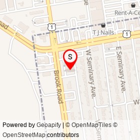 Walgreens on Brook Road, Richmond Virginia - location map
