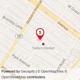 Stella's on Lafayette Street, Richmond Virginia - location map