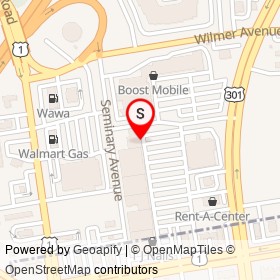 Aaron's on Seminary Avenue, Lakeside Virginia - location map