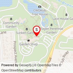 Garden Cafe on Lakeside Avenue, Lakeside Virginia - location map