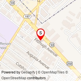 Vinny's on West Broad Street, Richmond Virginia - location map