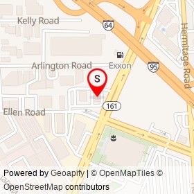 Wawa on North Arthur Ashe Boulevard, Richmond Virginia - location map