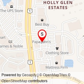 GameStop on Brook Road, Glen Allen Virginia - location map