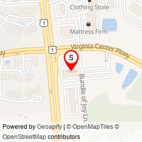 Starbucks on Virginia Center Parkway, Glen Allen Virginia - location map