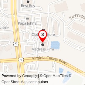 Firehouse Subs on Virginia Center Parkway, Glen Allen Virginia - location map