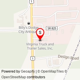 Virginia Truck and Trailer Sales, Inc. on Washington Highway, Ashland Virginia - location map