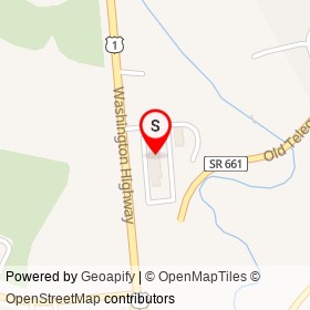 United Rentals on Washington Highway,  Virginia - location map