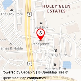 GNC on Brook Road, Glen Allen Virginia - location map