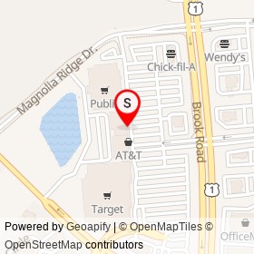 Gino's on Magnolia Ridge Drive, Glen Allen Virginia - location map