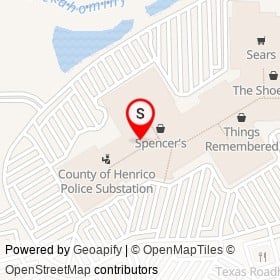 The Children's Place on Brook Road, Glen Allen Virginia - location map
