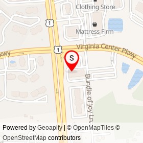Bliss Nails and Spa on Virginia Center Parkway, Glen Allen Virginia - location map