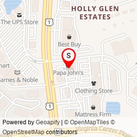 T-Mobile on Brook Road, Glen Allen Virginia - location map