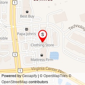 Q Barbecue on Virginia Center Parkway, Glen Allen Virginia - location map