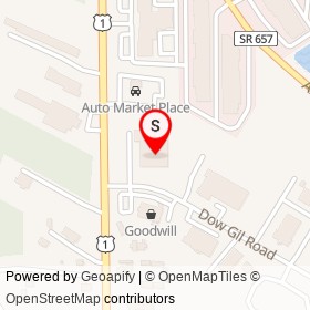 Pool Builders Supply on Dow Gil Road, Ashland Virginia - location map