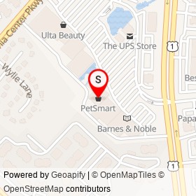 PetSmart on Brook Road, Glen Allen Virginia - location map