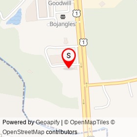 Route 1 Auto Exchange on Washington Highway,  Virginia - location map