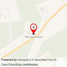 The Doorman on Cobbs Road,  Virginia - location map