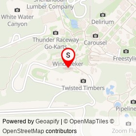 Juke Box Diner on KD Footways Eiffel Tower Circle,  Virginia - location map