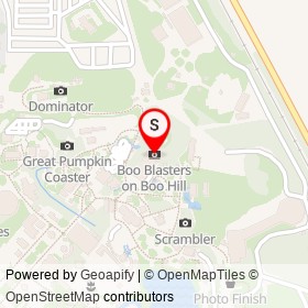 Boo Blasters on Boo Hill on KD Footways Intimidator Circle,  Virginia - location map