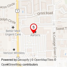 GNC on Omni Road, Ashland Virginia - location map