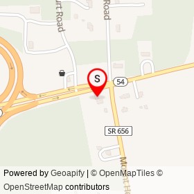 BP on East Patrick Henry Road, Ashland Virginia - location map