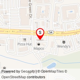Mapco on England Street, Ashland Virginia - location map