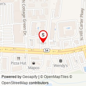 Taco Bell on England Street, Ashland Virginia - location map
