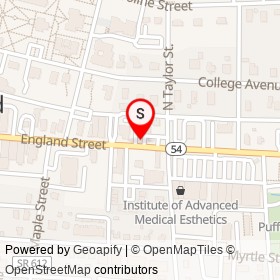 No Name Provided on England Street, Ashland Virginia - location map