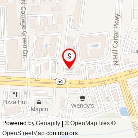 KFC on England Street, Ashland Virginia - location map