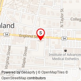 We Think In Ink on England Street, Ashland Virginia - location map