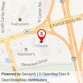 7-Eleven on South Carter Road, Ashland Virginia - location map
