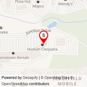 Gold Coast Pizza on Junction Drive, Ashland Virginia - location map