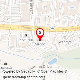 Mapco on South Cottage Green Drive, Ashland Virginia - location map