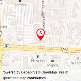Jersey Mike's Subs on North Cottage Green Drive, Ashland Virginia - location map