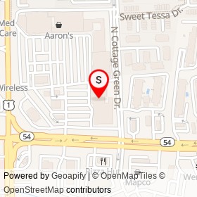 Anthony's Italian Pizza on North Cottage Green Drive, Ashland Virginia - location map