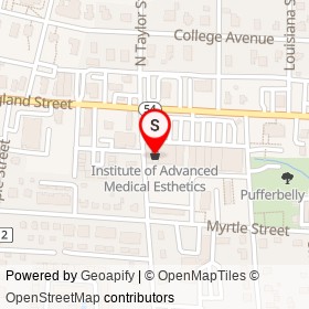 Institute of Advanced Medical Esthetics on England Street, Ashland Virginia - location map