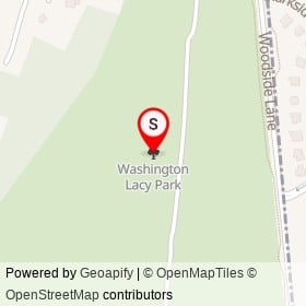 Washington Lacy Park on , Ashland Virginia - location map