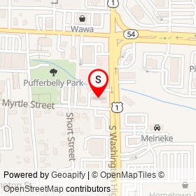 Blaine's Auto Service on Myrtle Street, Ashland Virginia - location map